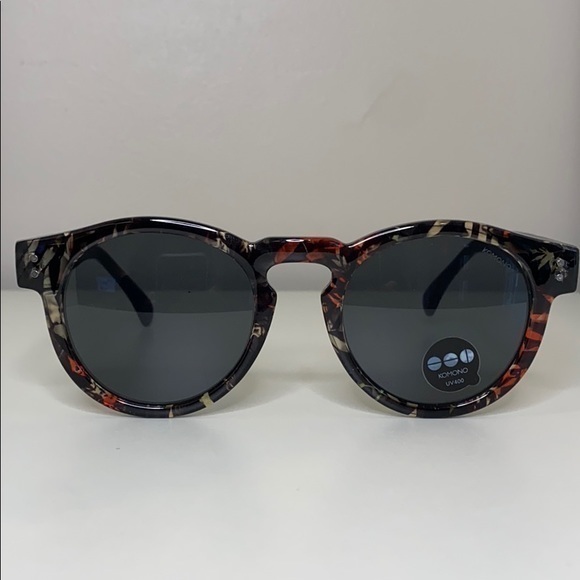 Komono Clement Fern Sunglasses Round Frame NEW - Picture 16 of 16
